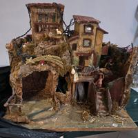 Presepe classico a forma di Capanna
