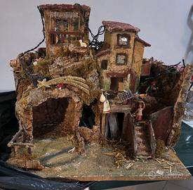 Presepe classico a forma di Capanna