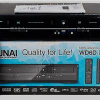 VIDEOREGISTRATORE VHS DVD FUNAI WD6D-D4413DB HDMI 