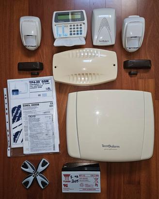 Centralina antifurto via radio completa TecnoAlarm