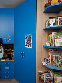 Armadio con cabina angolare