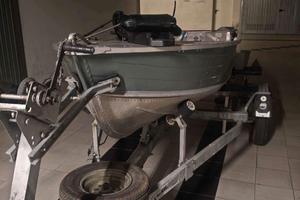 Barca Canadian 370 con carrello omologato