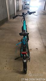 bicicletta elettrica nuova mai usata