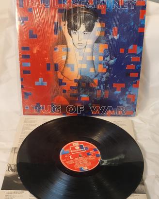 Disco vinile LP Paul McCartney "Tug of war" perfet