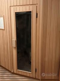 SAUNA da Esterno con Veranda