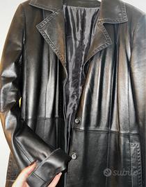 Giacca in pelle vera