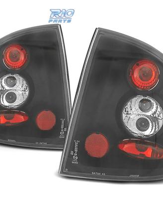 FANALI OPEL ASTRA G 2P 4P 97-04 FONDO NERO LOOK LE