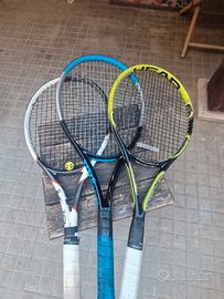 racchette da tennis come nuove 