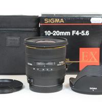 CANON 10-20 4-5,6 DC HSM Sigma x Canon