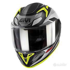 CASCO INTEGRALE MOTO GIVI 50.8 BRAVE GIALLO OPACO