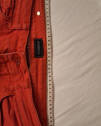 jeans rosso borgogna di Motivi