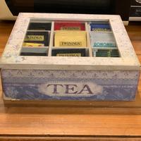 Scatola per il te e quadretto lavagna