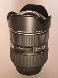 Obiettivo Olympus Zuiko ED 7-14 mm 1:4 PRO