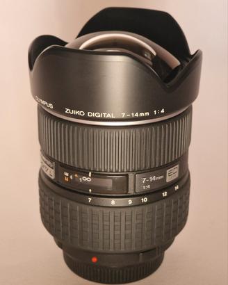 Obiettivo Olympus Zuiko ED 7-14 mm 1:4 PRO