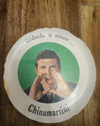 Vassoio pubblicitario anni 60