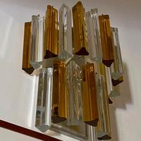 Appliqes nr 2, Murano,triedri Venini, ribassato