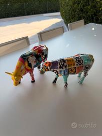 Mucche d'arte decorative.