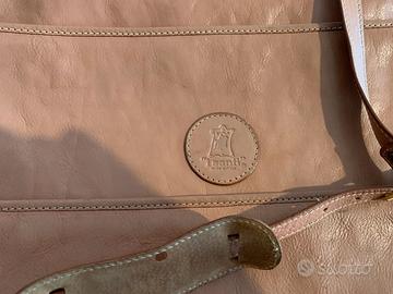 Borsa in pelle " I Santi" nuova da viaggio/lavoro