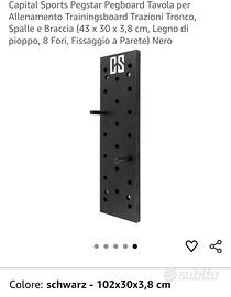 Titolo: Pegboard Capital Sports(102x30 cm) 