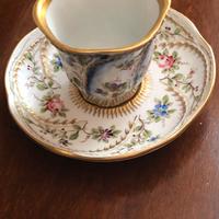 Tazzina Sevres in porcellana XIX sec.