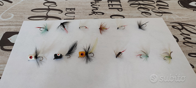 Mosche finte per pesca a mosca o a galla carpfishi