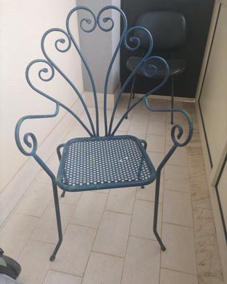Poltrone ferro battuto