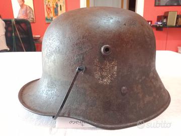 Elmetto M. 17  WW1 raro bidecal