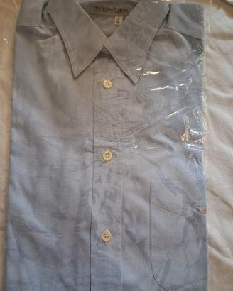 Camicia  Armani uomo  azzurra