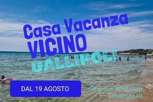 LAST MINUTE vicino GALLIPOLI dal 19 agosto