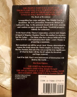 libro raro the abomination Omen v