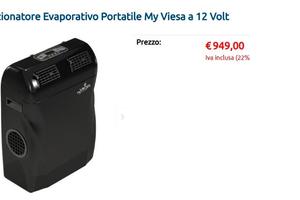 condizionatore portatile VIESA evaporativo