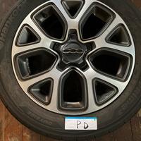 4 pneumatici con cerchio 17’’ Fiat 500X