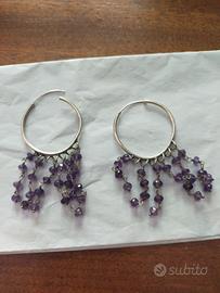 orecchini indiani in argento
