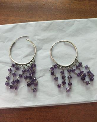 orecchini indiani in argento