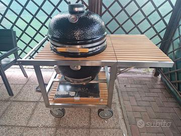 Barbecue Kamado Monolith Lechef bbq guru 2