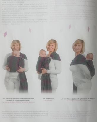 fascia ad anelli porta bimbi marca lennylamb