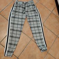 jogging a quadretti Shein 