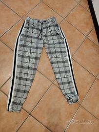 jogging a quadretti Shein 