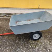 carrello rimorchio x Trattorino tagliaerba 
