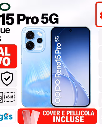 OPPO Reno15 Pro 5G – Aurora Blue – 12/512 GB