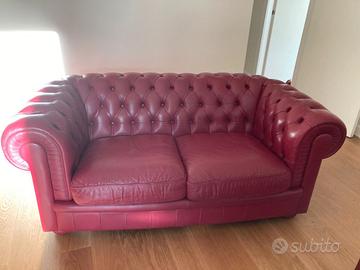 divano in pelle Natuzzi compreso trasporto