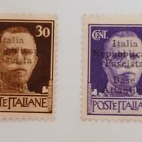 Italia 1943- emissioni locali - base atlantica MH