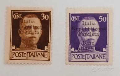 Italia 1943- emissioni locali - base atlantica MH