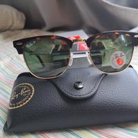 Occhiali da sole Ray-Ban Clubmaster ORB3016 Polari