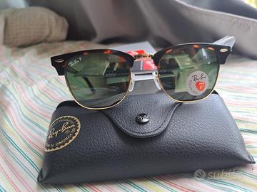 Occhiali da sole Ray-Ban Clubmaster ORB3016 Polari