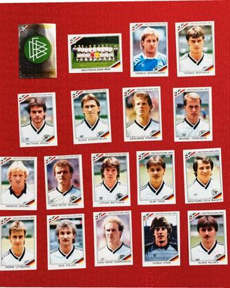 Mexico 86 - Deutschland ° Scudetto + Squadra