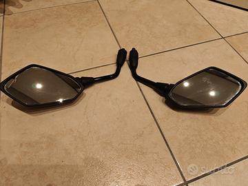 Kawasaki z750 specchi tamponi battitacco 