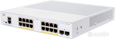 Cisco Business CBS250-16P-2G Smart Switch