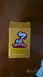 Peanuts Snoopy Memory Card Game (2010) - Come Nuov