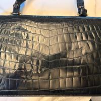 Borsa vintage anni 60 coccodrillo